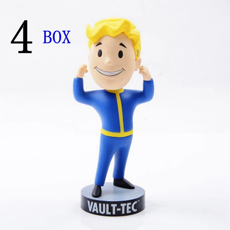 Gaming Heads Fallout 4 vavle Boy Bobbleheads серия фигурка игрушка для детей рождественские подарки Коллекционная модель - Цвет: BOX