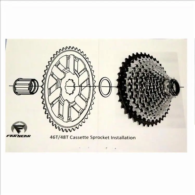 Farближнего CNC 46 T/48 t звездочки кассеты для 11 s включая 18 t cog