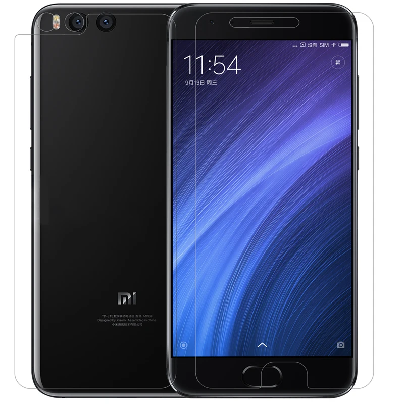 Nillkin скраб передняя + задняя пленка для Xiaomi Note 3 протектор экрана Mi Защитная