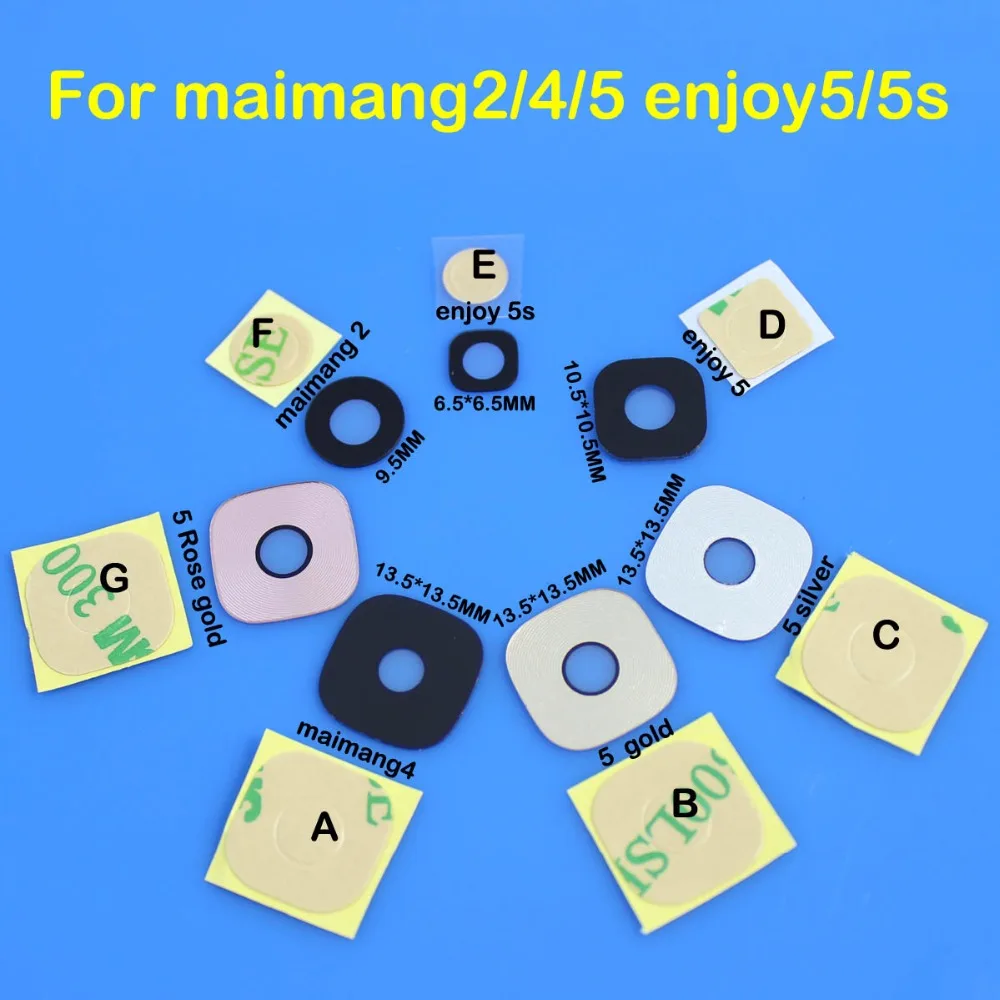 Cltgxdd новый корпус задняя камера стеклянная крышка объектива с клеем для huawei enjoy 5 5s