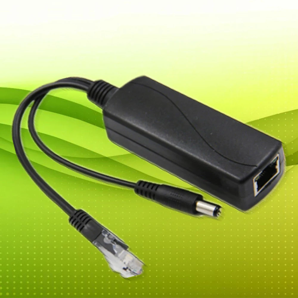 Новый кабель адаптер POE RJ45 Сплиттер Комплект экранированная лента пассивный