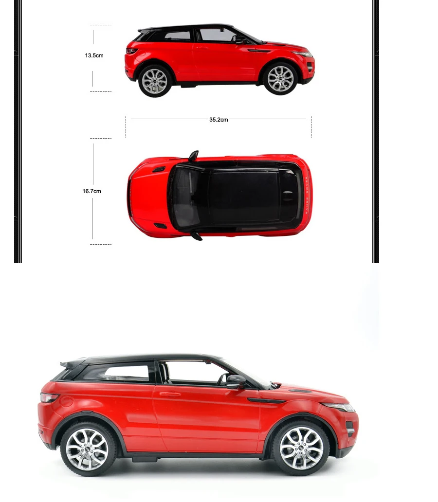 Rastar Range Rover Evoque Радиоуправляемая машина 1:14, внедорожник, радиоуправляемая игрушка, радиоуправляемая машина, модель электромобиля для мальчиков, подарки на день рождения