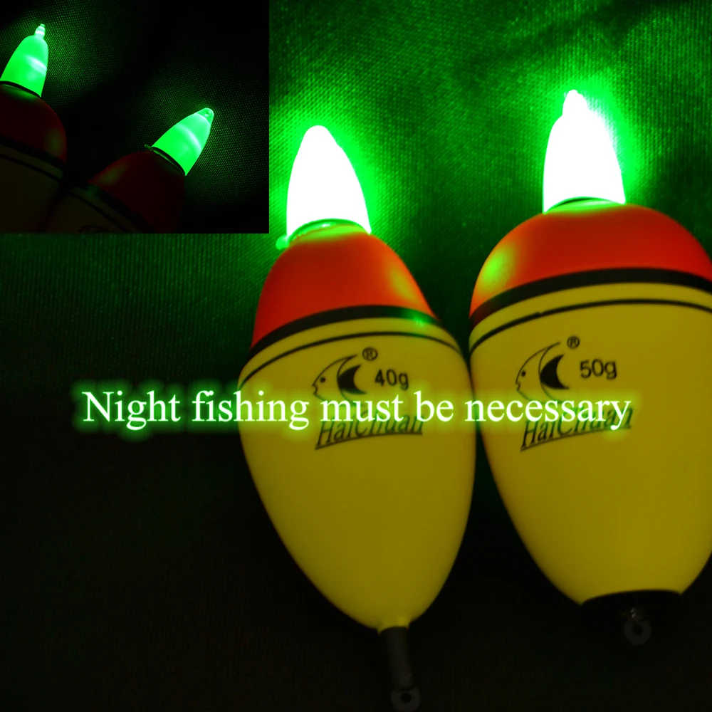 Поплавок FISH KING 2 шт. интеллектуальный электронный светильник 30 г/40 г/50 г | Спорт и