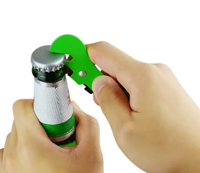 1 шт. цветной открывалка для пива портативный бутылок вина металлическая банка