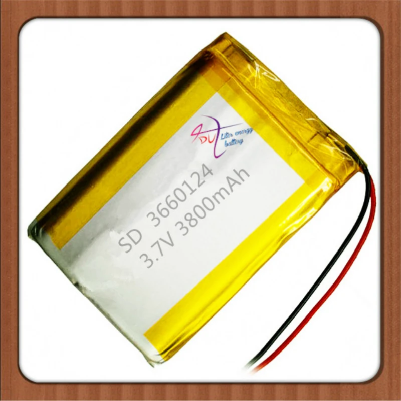 3800mAh 3660124 3 7 V полимерная батарея 3660125 планшетный ПК обучающий аппарат|machine learning|3.7v
