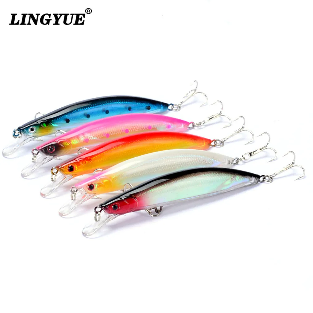 5 шт./лот Жесткий гольян Рыболовные приманки воблеры воблера искусственный Карп