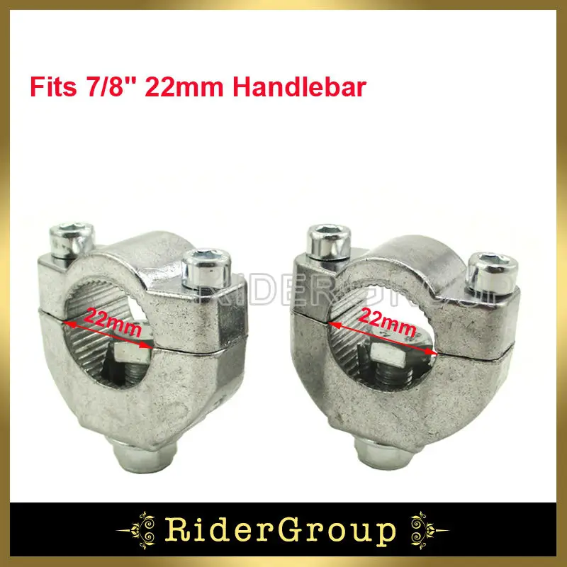 Кронштейн для руля 7/8 дюйма 22 мм|22mm handlebar|bar riserhandlebar 22mm |