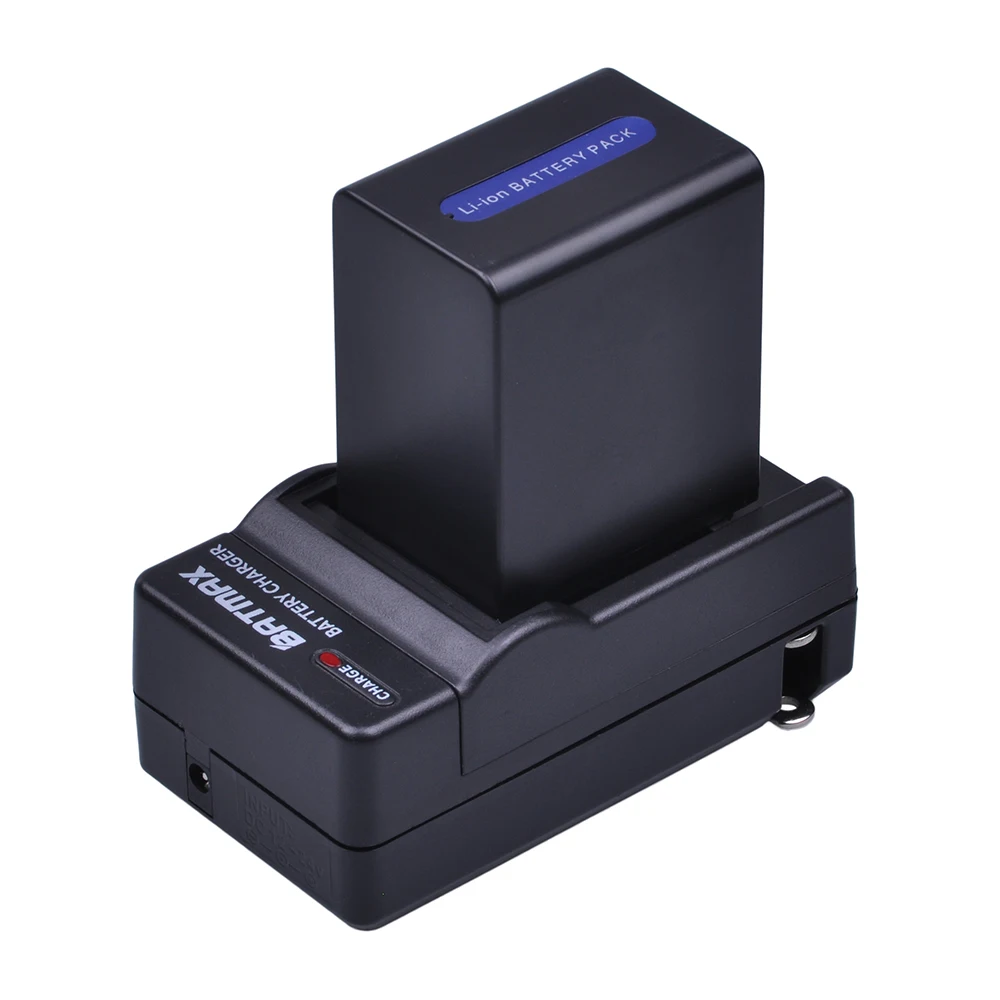 Аккумулятор Batmax 4x4500 мА · ч NP-FH100 NP FH100 + зарядное устройство для sony NP-FH30 FH50 FH90 FH70 DCR-SX40