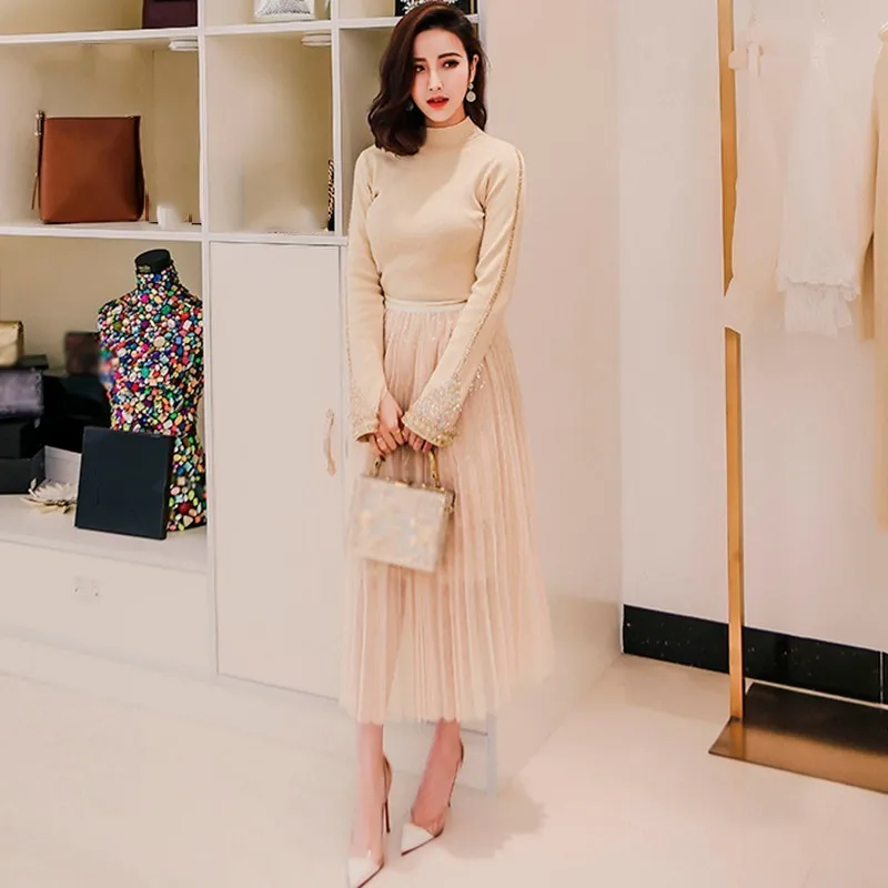 Sispell Side Striped Для женщин футболка блестками Flare рукавом Elegent Футболки для Обувь