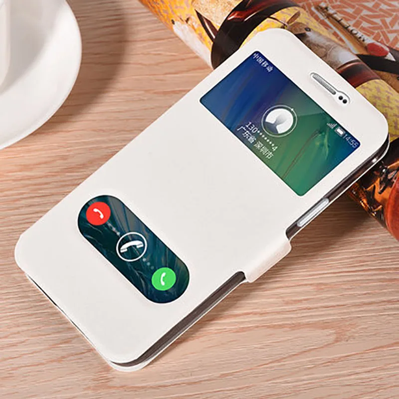 Для GrandMax сумка чехол с окошком для экрана телефона Samsumg Galaxy Grand Max G7200 подставка