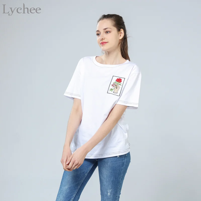 Lychee Тканевая обувь в стиле Харадзюку В винтажном С принтом Корейском Стиль