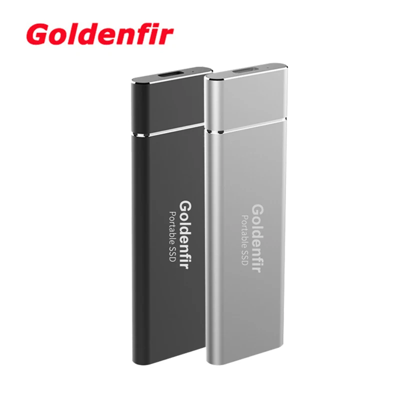 Goldenfir новейший товар портативный SSD USB 3 1 64 Гб 128 ГБ 256 512 ТБ внешний твердотельный