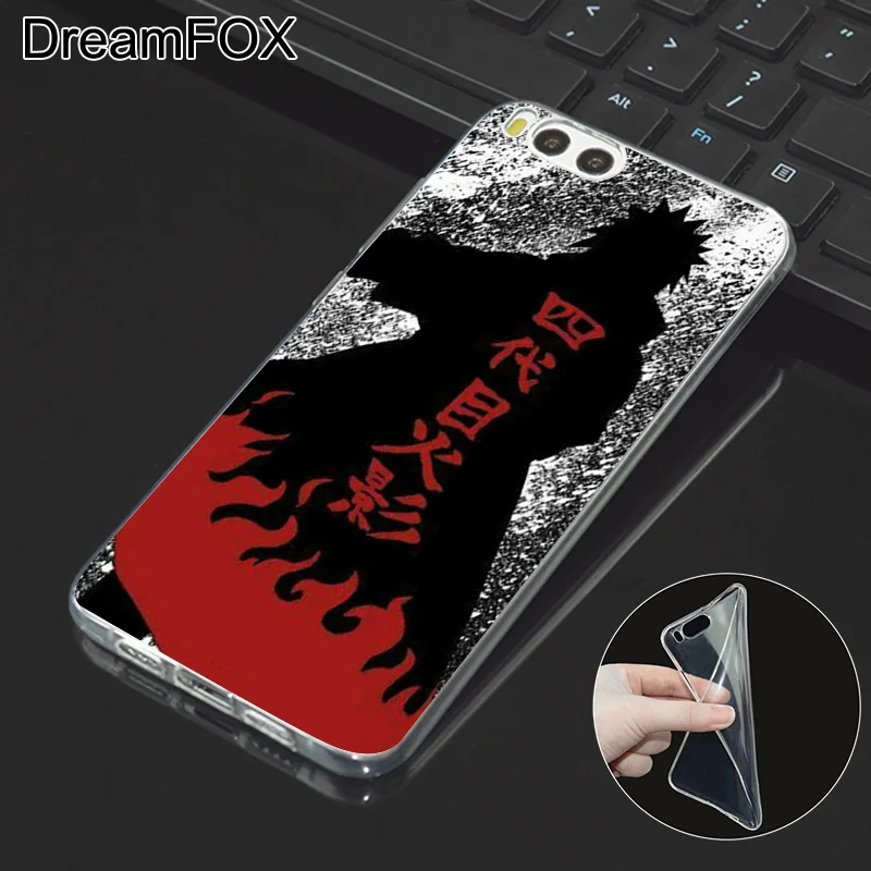 DREAMFOX M299 Generation Of Naruto Soft TPU Silicone Case Cover For Xiaomi Mi Note 2 3 4 5 6 8 SE M5 4C 4S 5C 5S 5X 6X A1 Plus |