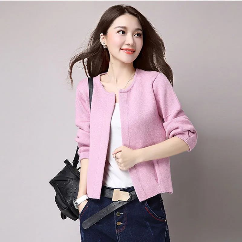Фото Short women's cardigan Knitted Black Sweater Jumper Knitwear Outwear Fashion Autumn Sweaters Cotton Female Elegant Jumpers Short women's cardigan Knitted Black Sweater Jumper Knitwear Outwear Fashion Autumn Sweaters Cotton Female Elegant Jumpers