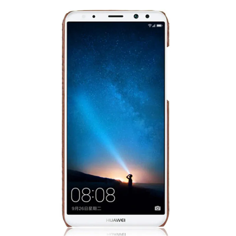 Чехол для Huawei Nova 2i чехол 5 9 дюйма жесткая задняя крышка из искусственной кожи
