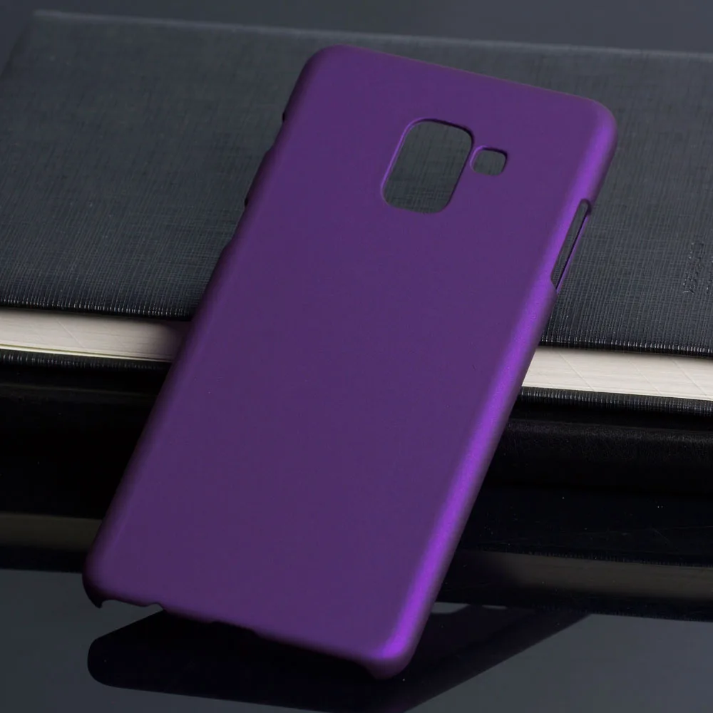 Coque 5.6For samsung Galaxy A8 чехол для samsung Galaxy A8 плюс A8Plus SM A530 A530F A730 A730f Coque чехол - Цвет: Purple