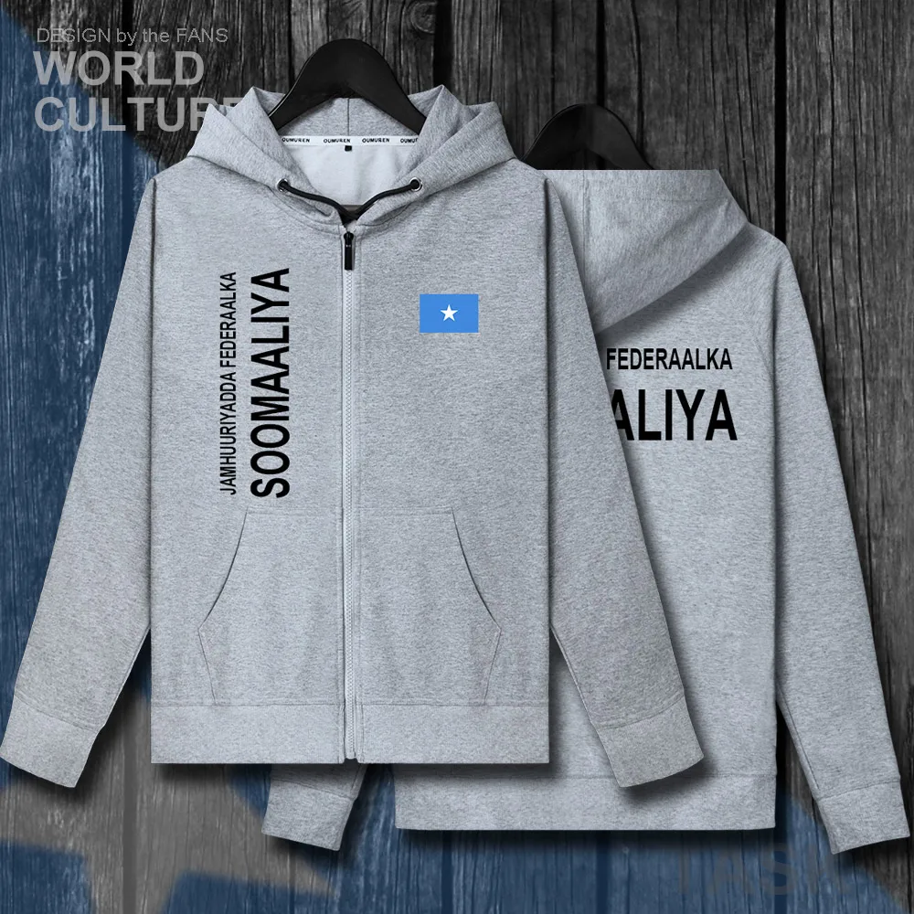 Somalia Soomaaliya SOM SO мужские флисовые толстовки на молнии Зимние трикотажные куртки и