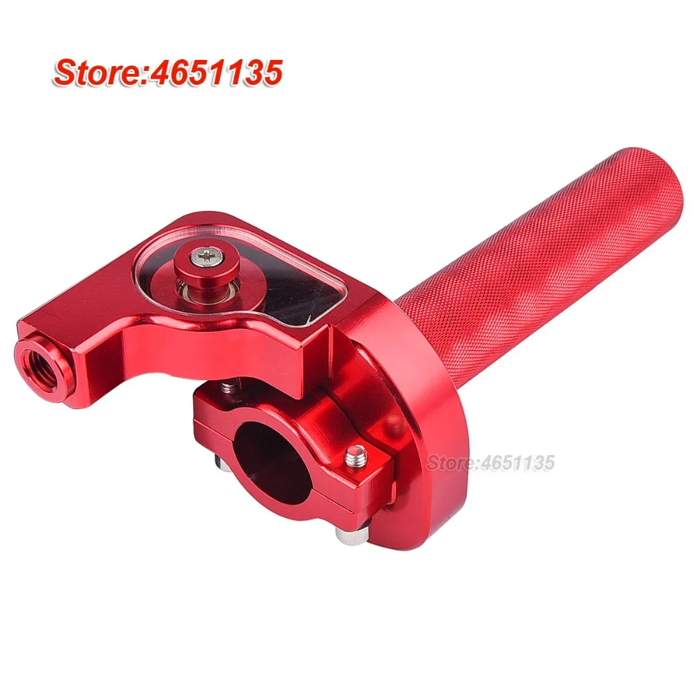 1/4 Turn Fast Action Throttle Assembly CNC Anodized Aluminum fit for CR80 CR85 CR125 CR250 CR500 RED | Автомобили и мотоциклы
