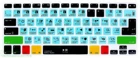 Силиконовый чехол для клавиатуры для Macbook Pro 13, 15, евро, ЕС, США, для MacBook Air 13,3