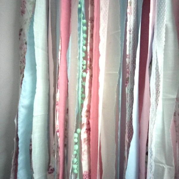 Богемные вдохновленные Тряпичные завязанные занавески реквизит для фотосессии