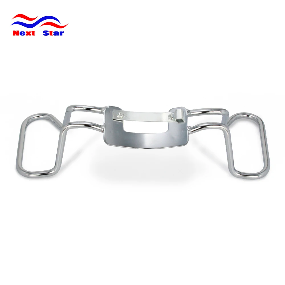 

Motorcycle Passenger Grab Rail Handgrip Armrest Support Chrome For Harley-Davidson Road Glides Road 99-13 Street Glides 06-13