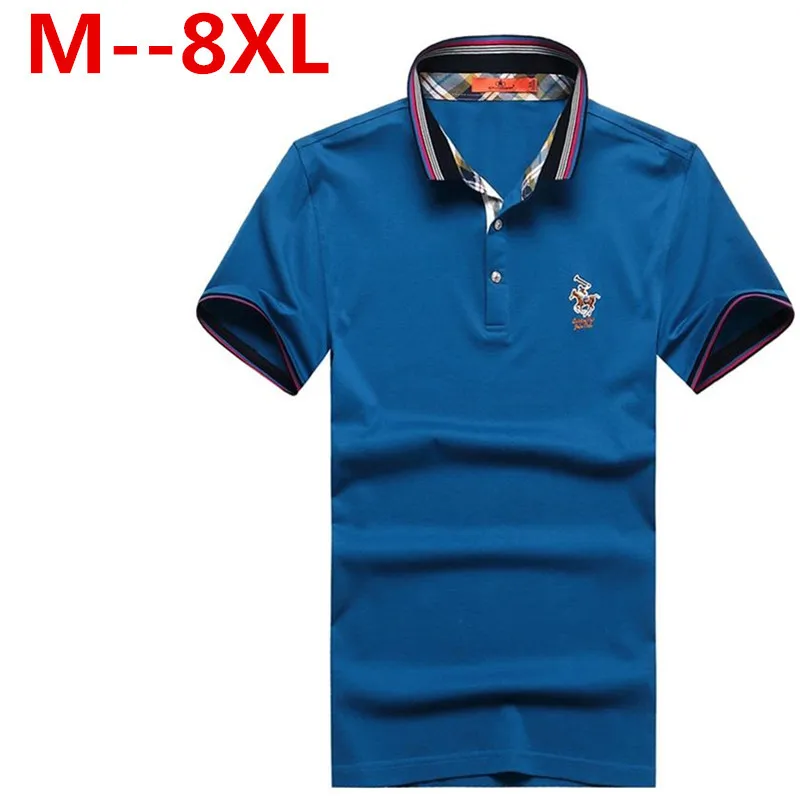 Плюс рубашка Для мужчин camisa дышащая короткая сорочка 10XL 8XL 6XL 5xl Новый masculina поло