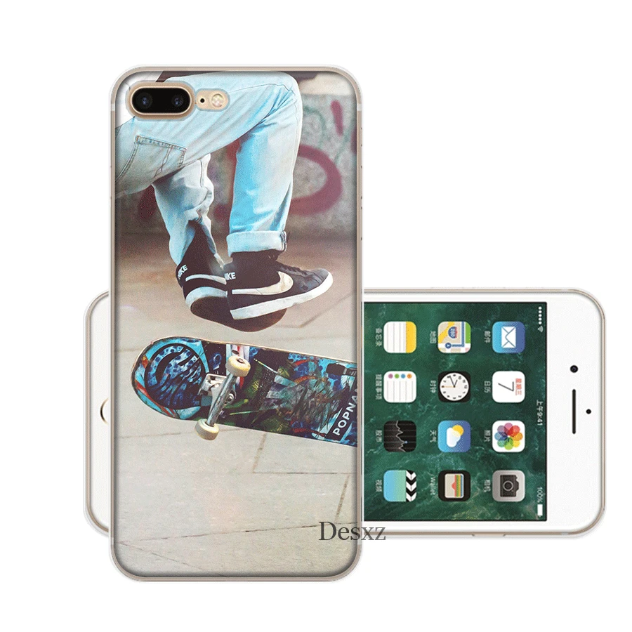 Чехол для мобильного телефона Desxz Skateboard iPhone 6 6s 7 8 Plus 11 Pro X XS Max 5 5S SE |