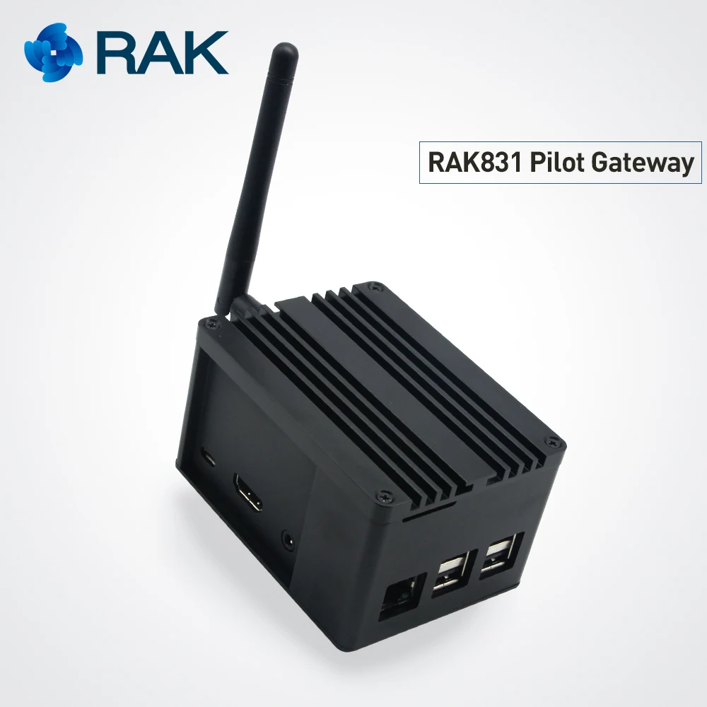 RAK831 Pilot Gateway SX1301 + Raspberry Pi3 gps с полным корпусом для демонстрации | Электроника