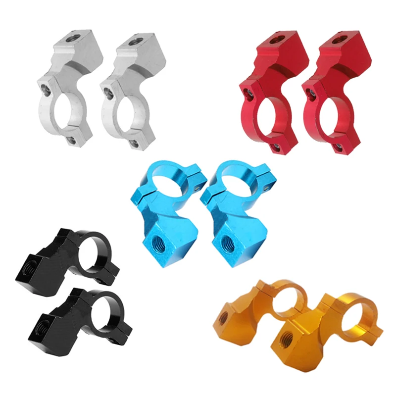 2 шт. Универсальный кронштейн для зеркала заднего вида мотоцикла велосипеда ATV