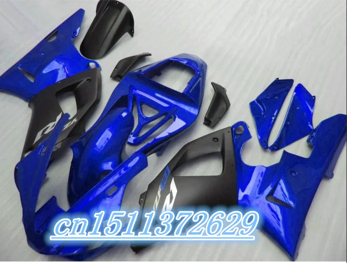 

Dor-for blue black Fairing Fit Fits For YZF1000 R1 2000-2001 YZF 1000R1 00-01 2000 2001 D