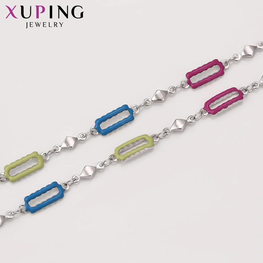 Xuping Fashion Simple Wild Style Necklace New Design Long for Women Girls Chain Jewelry Christmas Gifts 41057 | Украшения и
