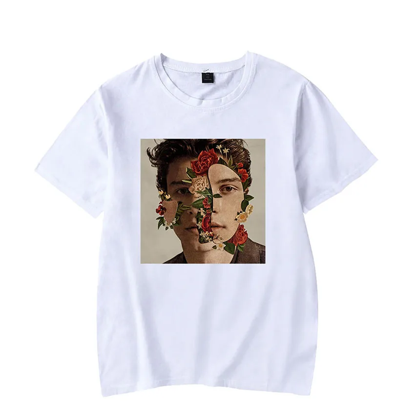 Женская футболка Shawn Mendes Повседневная унисекс 2XS 4XL модные топы большого размера