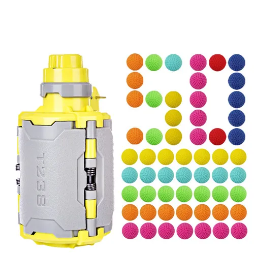 multicolor T238 V2 версия 2 модифицированные Кристальные водяные бусины пуля игрушка в виде бомбы+ 50 шт Круглые мягкие пули из пенопласта для Nerf/страйкбола Wargame - Цвет: multicolor