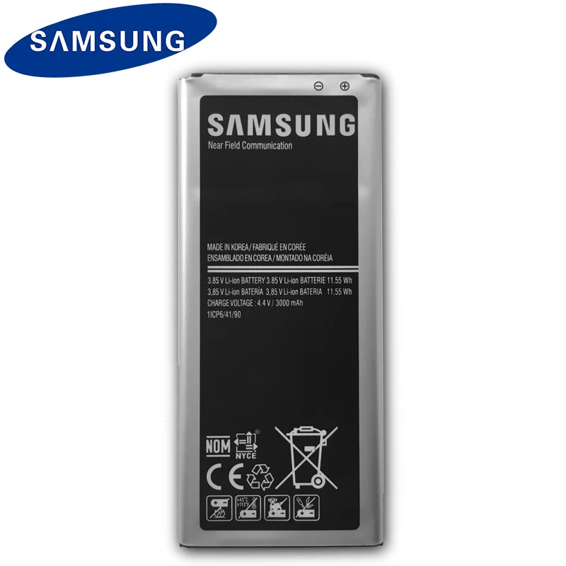 Оригинальная батарея Samsung EB BN915BBE BN915BBU для GALAXY Note Edge N9150 N915FY N915F N915S G9006V SM N915G