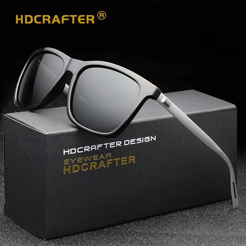 HDCRAFTER брендовые солнцезащитные очки из алюминиево магниевого сплава с