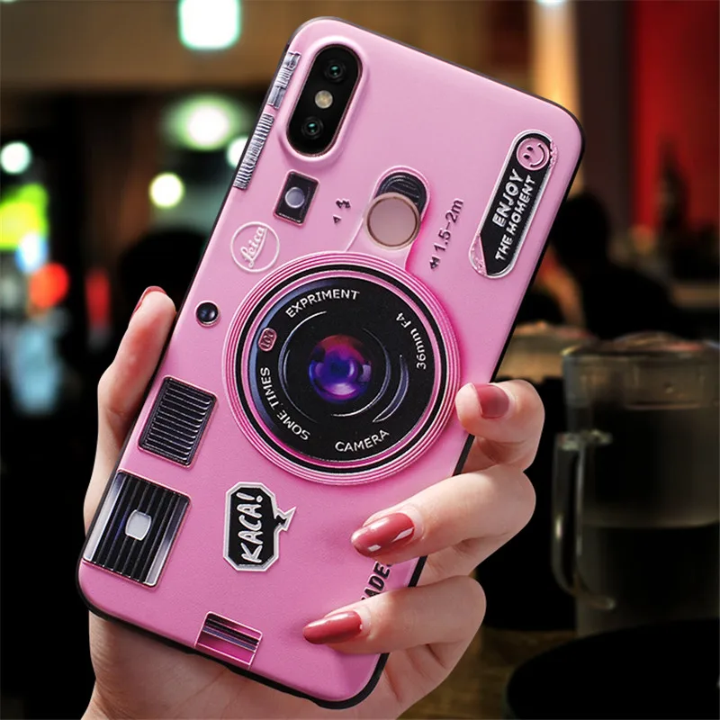 3D резиновый матовый чехол для спортивной камеры Xiao mi Red mi 6A 7A 8A Note 8 5 5A 6 7 Pro 8T Coque для Xiaomi mi A1 A2 A3 mi 9 Honor 8 Lite 9T F1 CC9 CC9e ТПУ чехол - Цвет: xjdafen