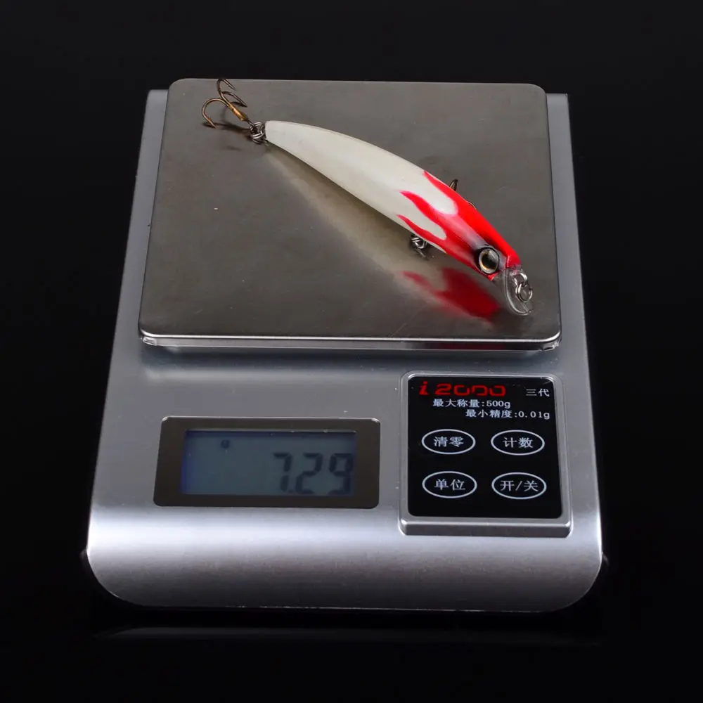 1 ШТ. Жесткий Minnow Рыболовные Приманки 9.5 см-7.29 г Воблеры Пластиковые Снасти | Спорт