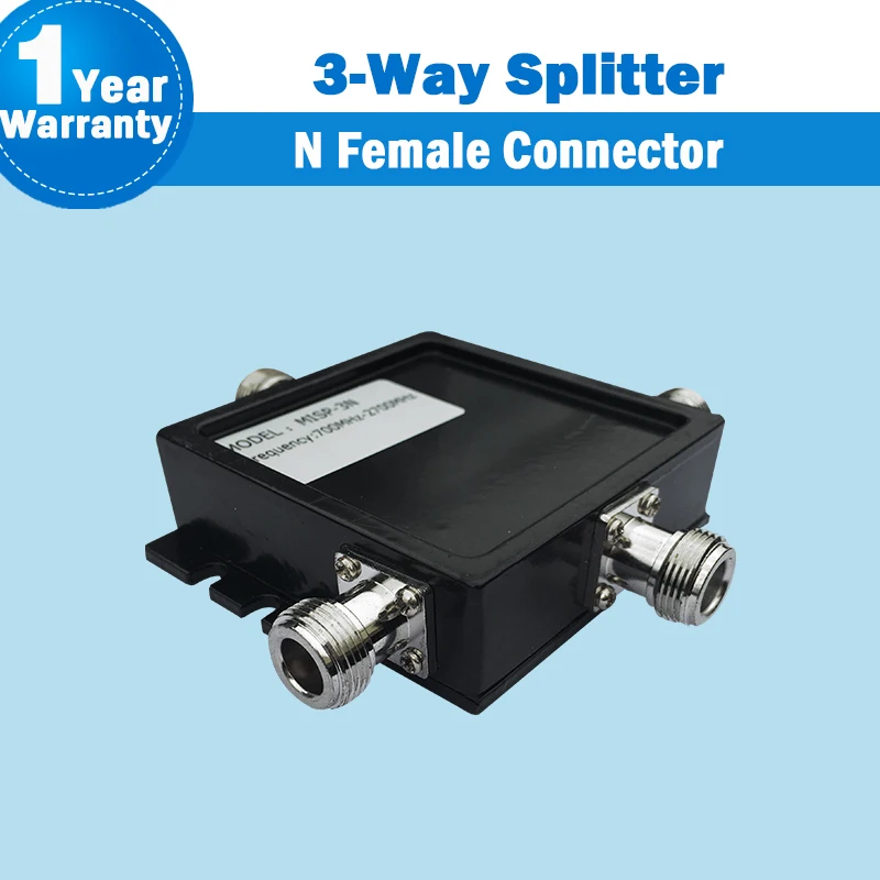 3 Way N разъем Мощность Splitter пути 700 2700 мГц частота делитель для мобильного телефона