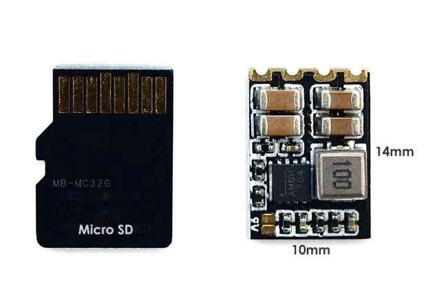 3 шт./блок Matek system Micro BEC 6-30 в до 5 В/9 В-ADJ высокоэффективный синхронный понижающий