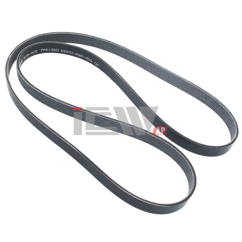 

Power Steering Pump Belt, Engine belt OEM: 56992-RNA-A01 7PK1960 FOR HONDA CIVIC 2006-2008
