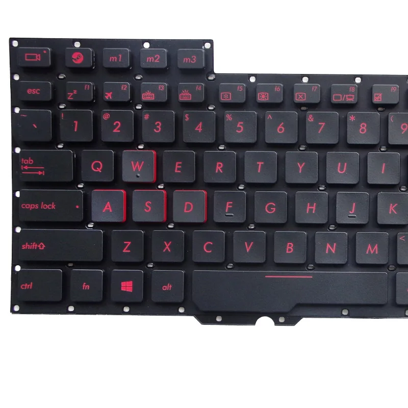 Клавиатура YALUZU US для Asus G751J G751JL G751JM G751JT G751JY английская клавиатура ноутбука с