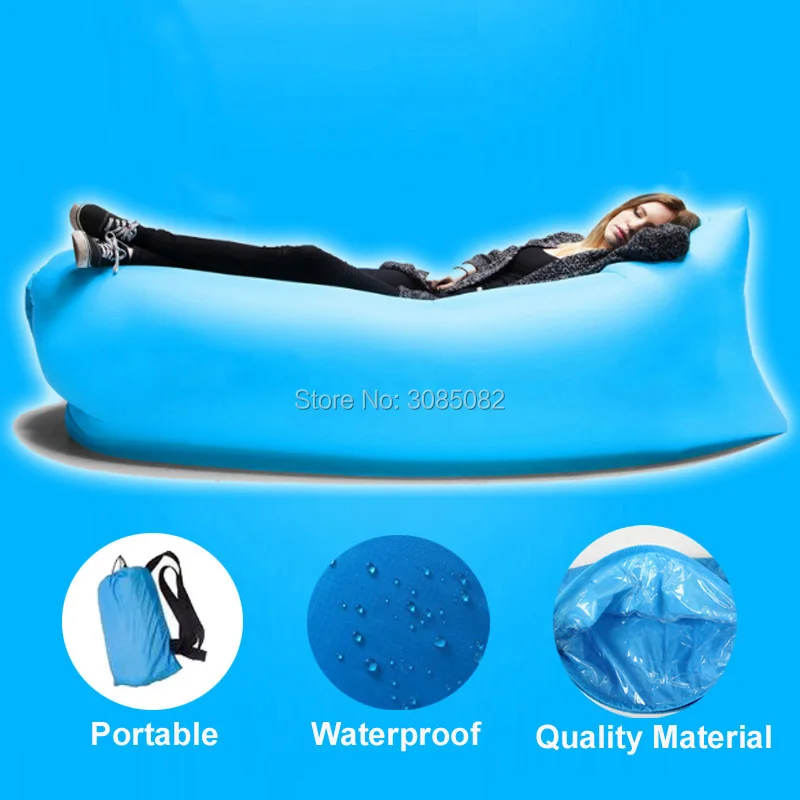 Новый сад пляжные 210D складной спальный мешок ленивый Водонепроницаемый