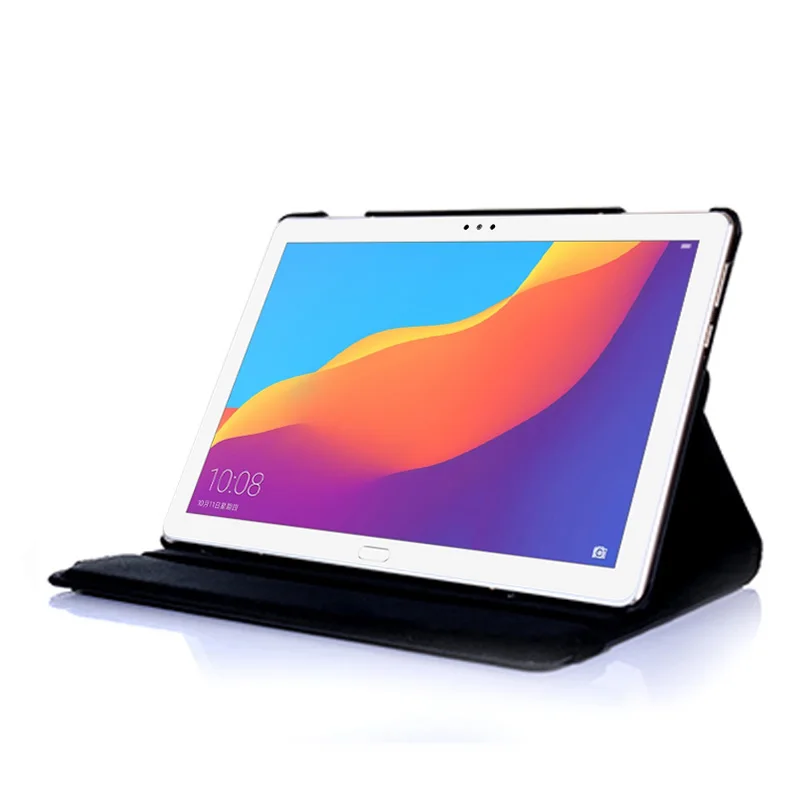 360 Вращающийся чехол из искусственной кожи для Huawei MediaPad T5 10 Media Pad AGS2-W09 AGS2-L09 AGS2-L03 1