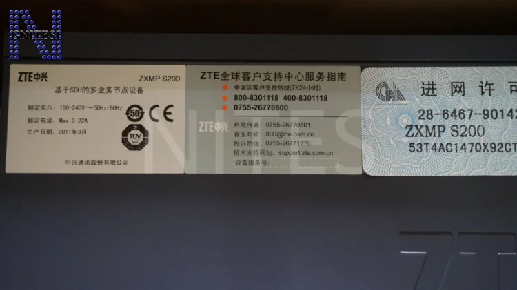 Оригинальный Новый ZTE MSTP ZXMP S200 компактная интегрированная платформа доступа к