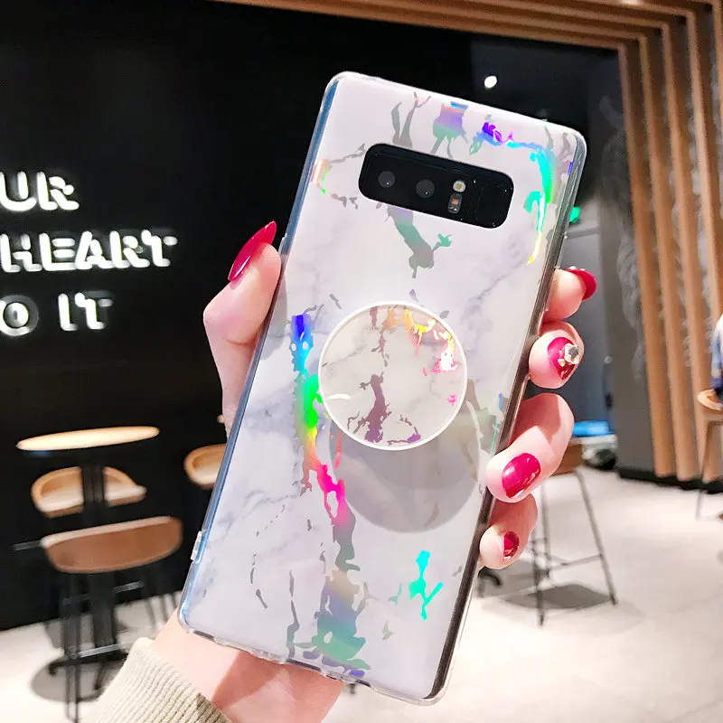 H.X.S для нового samsung мраморного лазерного dazzle цвета серии воздушный чехол с