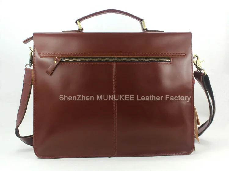 Оптовая продажа высококачественный портфель из натуральной кожи мужской