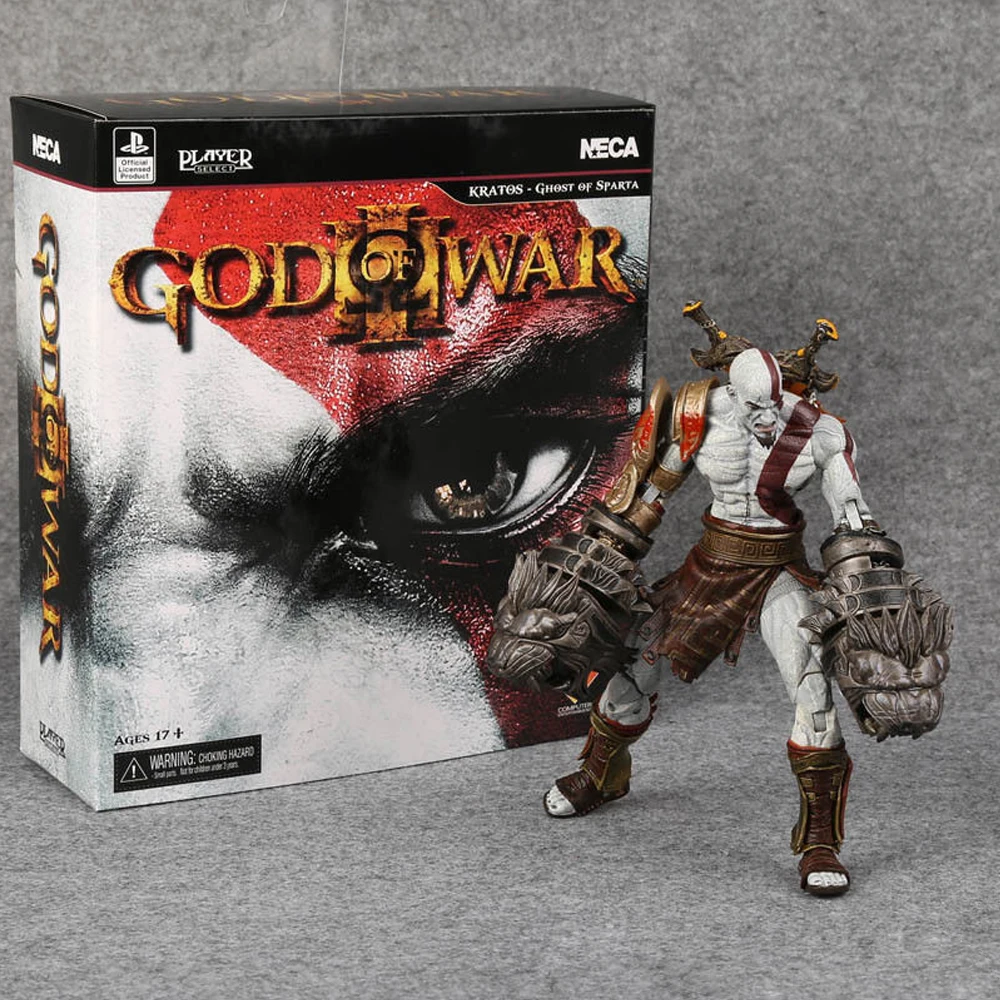 Neca God of War 3 Ultimate Kratos 6 дюймов фигурка коллекционера игрушки новые ПВХ аниме модель