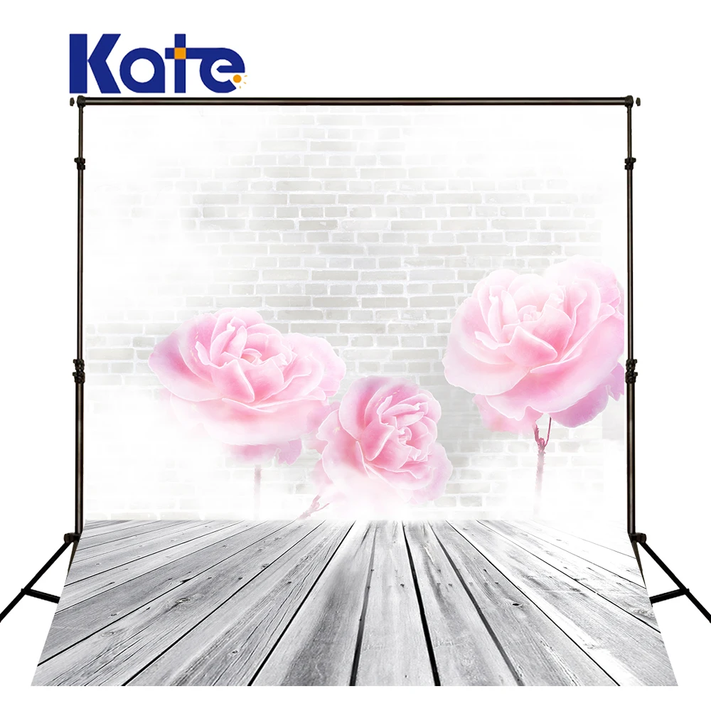 5 футов * 6 фон для фотостудии с цветами из дерева фотосъемки плотной ткани 3549 Lk |