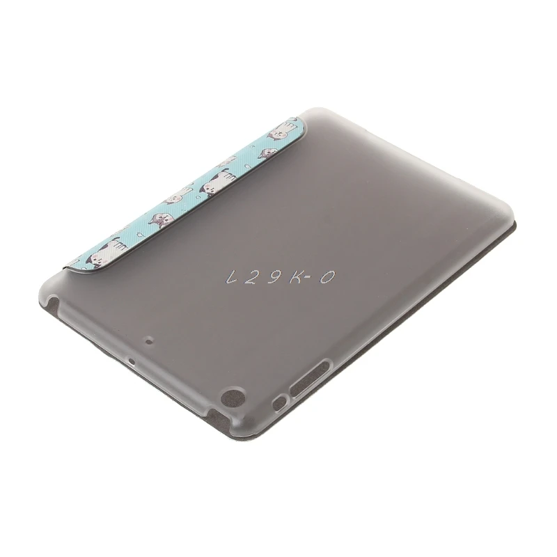 Складной чехол книжка для планшета милый с подставкой изображением кота