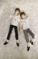 many style 16 30cm diy toy boys girl blyth bjd doll model diy toy high gift doll with clothes make up shoes wigs body head